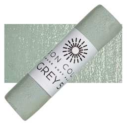 Unison Handmade Pastel - Gray 5 pastel and swatch