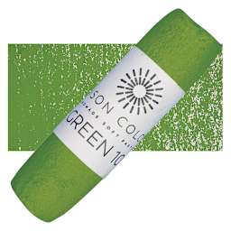 Unison Handmade Pastel - Green 10 pastel and swatch