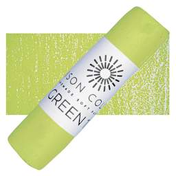 Unison Handmade Pastel - Green 12 pastel and swatch