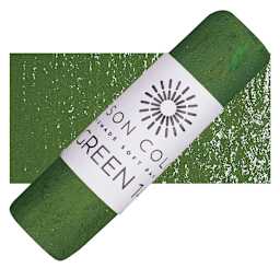 Unison Handmade Pastel - Green 14 pastel and swatch