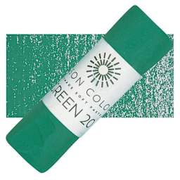 Unison Handmade Pastel - Green 20 pastel and swatch