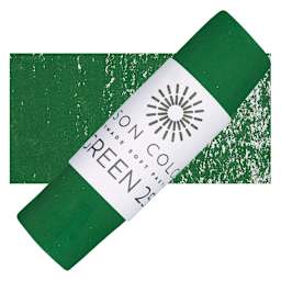 Unison Handmade Pastel - Green 25 pastel and swatch