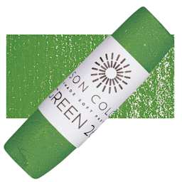 Unison Handmade Pastel - Green 26 pastel and swatch