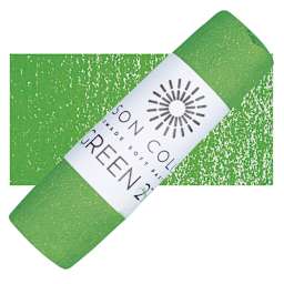 Unison Handmade Pastel - Green 27 pastel and swatch