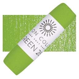 Unison Handmade Pastel - Green 28 pastel and swatch