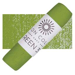 Unison Handmade Pastel - Green 33 pastel and swatch