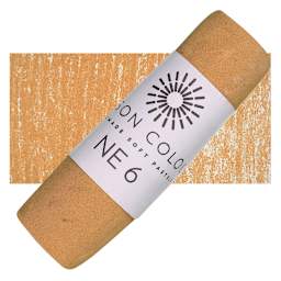 Unison Handmade Pastel - Natural Earth 6 pastel and swatch