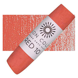 Unison Handmade Pastel - Red 10 pastel and swatch