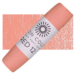 Unison Handmade Pastel - Red 12 pastel and swatch