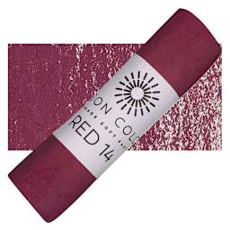 Unison Handmade Pastel - Red 14 pastel and swatch