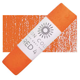 Unison Handmade Pastel - Red 4 pastel and swatch