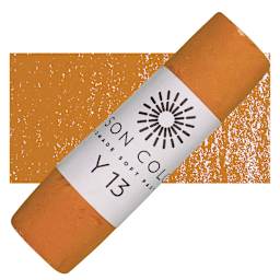 Unison Handmade Pastel - Yellow 13 pastel and swatch