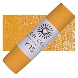 Unison Handmade Pastel - Yellow 15 pastel and swatch