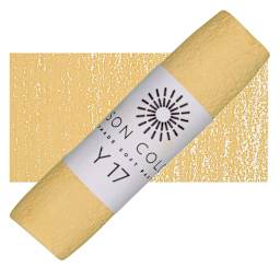 Unison Handmade Pastel - Yellow 17 pastel and swatch