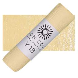 Unison Handmade Pastel - Yellow 18 pastel and swatch