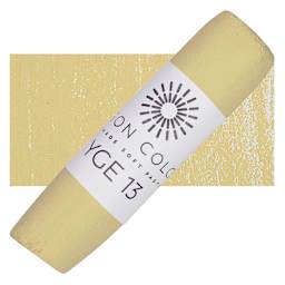 Unison Handmade Pastel - Yellow Green Earth 13 pastel and swatch