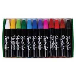 Portfolio Series Watersoluble Oil Pastel Set - Assorted Colors, Set of 12 (set contents)