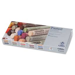 Schmincke Soft Pastels - Set of 15, Assorted Colors, Full Stick, closed