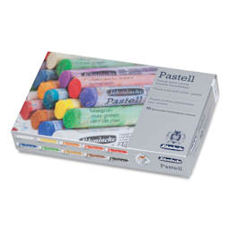 Schmincke Soft Pastels - Set of 10, Assorted Colors, Full Stick, closed