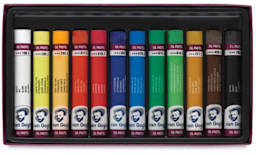Van Gogh Oil Pastel Set - Assorted Colors, Set of 12 (set contents)