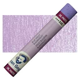Van Gogh Oil Pastel - Blue Vioet 548.7 oil pastel and swatch
