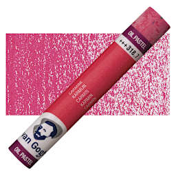 Van Gogh Oil Pastel - Carmine 318.7 oil pastel and swatch
