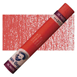 Van Gogh Oil Pastel - Vermilion 311.5 oil pastel and swatch