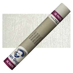 Van Gogh Oil Pastel - Warm Gray 718.8 oil pastel and swatch