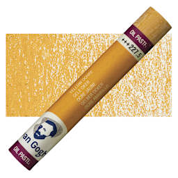 Van Gogh Oil Pastel - Yellow Ochre 227.5 oil pastel and swatch