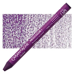 Caran d'Ache Neocolor I Wax Pastel - Lilac pastel and swatch