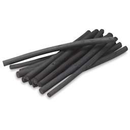 Coates Premium Artist's Willow Charcoal - Thick, Box of 12, contents