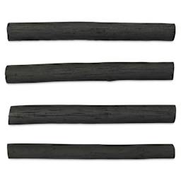 Coates Premium Artist's Willow Charcoal - Extra Thick, Box of 4, contents