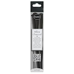 Coates Premium Artist's Willow Charcoal - Extra Thick, Box of 4, back