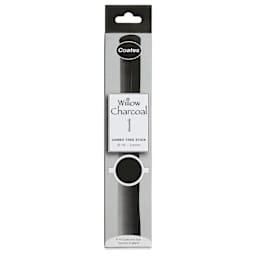 Coates Premium Artist's Willow Charcoal - Tree Stick, Each, in package