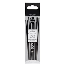 Coates Premium Artist's Willow Charcoal - Assorted, Box of 20