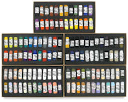 Pure Colors, Set of 120 Pastels in Tray