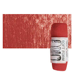 Townsend Artists' Soft Form Pastel - Naphthol Red Light 036D pastel and swatch