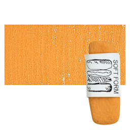 Townsend Artists' Soft Form Pastel - Salmon (Dark) pastel and swatch