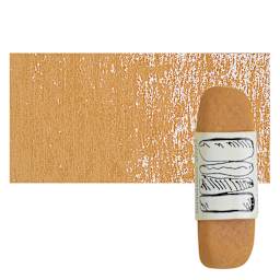 Townsend Artists' Soft Form Pastel - Pale Ochre pastel and swatch