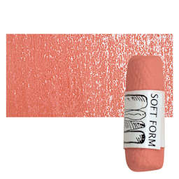 Townsend Artists' Soft Form Pastel - Naphthol Red Orange (Light) pastel and swatch
