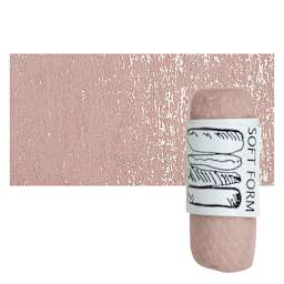 Townsend Artists' Soft Form Pastel - Medium Mauve pastel and swatch
