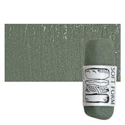 Townsend Artists' Soft Form Pastel - Sage (Dark) pastel and swatch