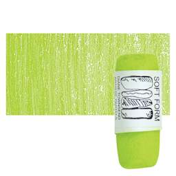 Townsend Artists' Soft Form Pastel - Moss 091 pastel and swatch