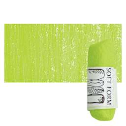 Townsend Artists' Soft Form Pastel - Moss Dark pastel and swatch