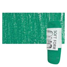 Townsend Artists' Soft Form Pastel - Phthalo Green 029 pastel and swatch