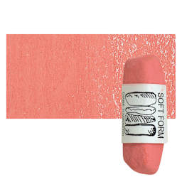 Townsend Artists' Soft Form Pastel - Cadmium Red Medium (Light) pastel and swatch
