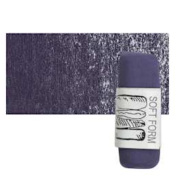Townsend Artists' Soft Form Pastel - Dark Blue 063D pastel and swatch