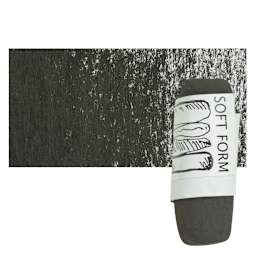 Townsend Artists' Soft Form Pastel - Dark Green 055 pastel and swatch