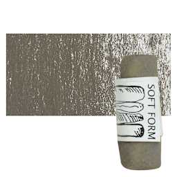 Townsend Artists' Soft Form Pastel - Dark Umber (Light) pastel and swatch