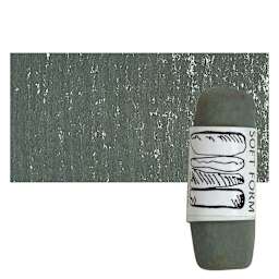 Townsend Artists' Soft Form Pastel - Earth Green 120D pastel and swatch